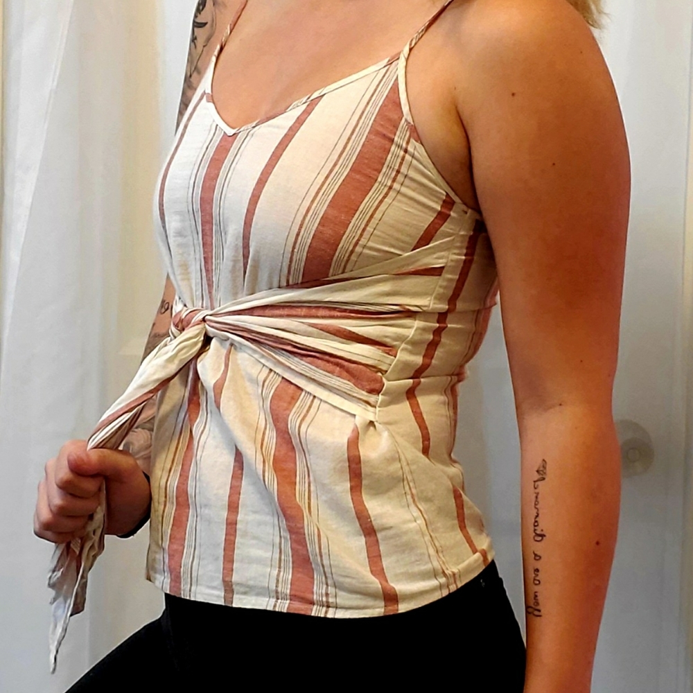 Express Tie Tank Top